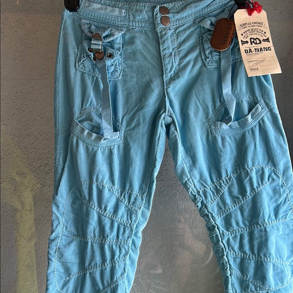 Da-Nang Blue Cargo Pants
